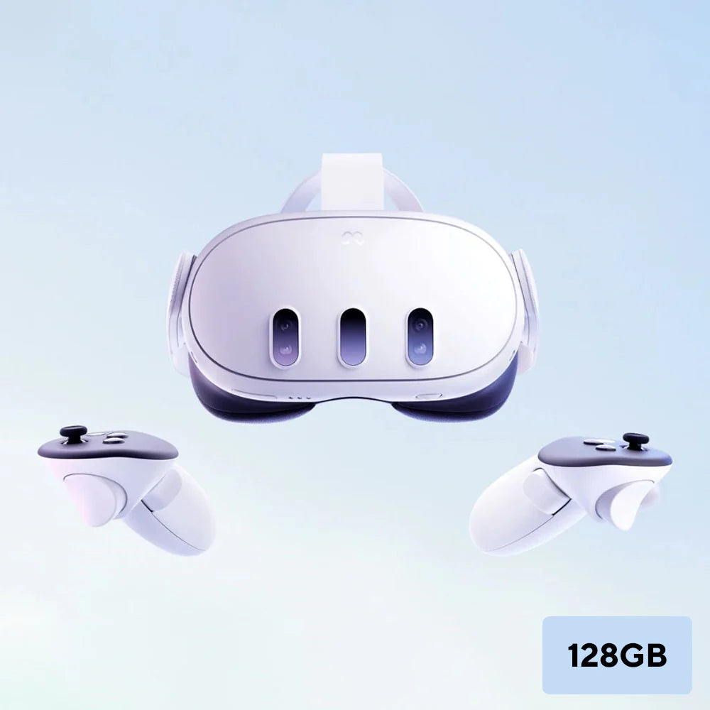 Meta Quest 3 All In One VR Gaming Headset (White) (128GB, 512GB)